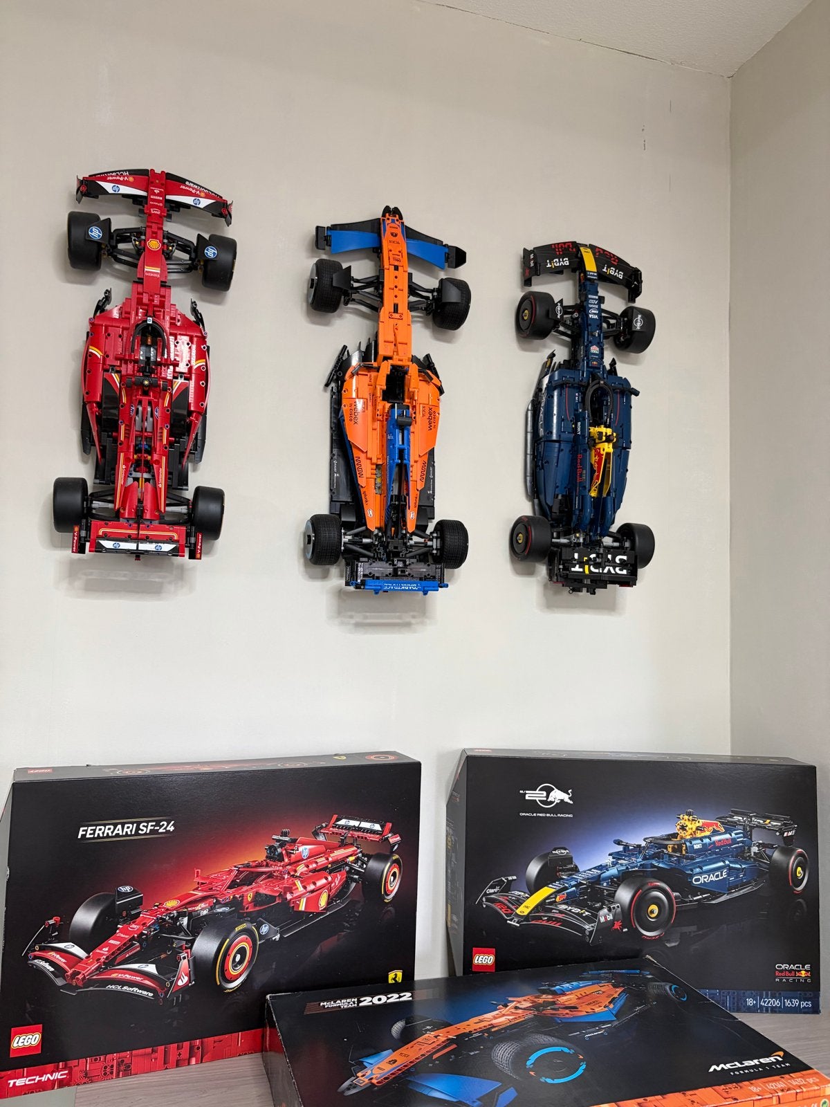 LEGO Technic F1-wagens (Ferrari, McLaren, Red Bull), Kinderen en Baby's, Ophalen of Verzenden, Zo goed als nieuw, Overige merken