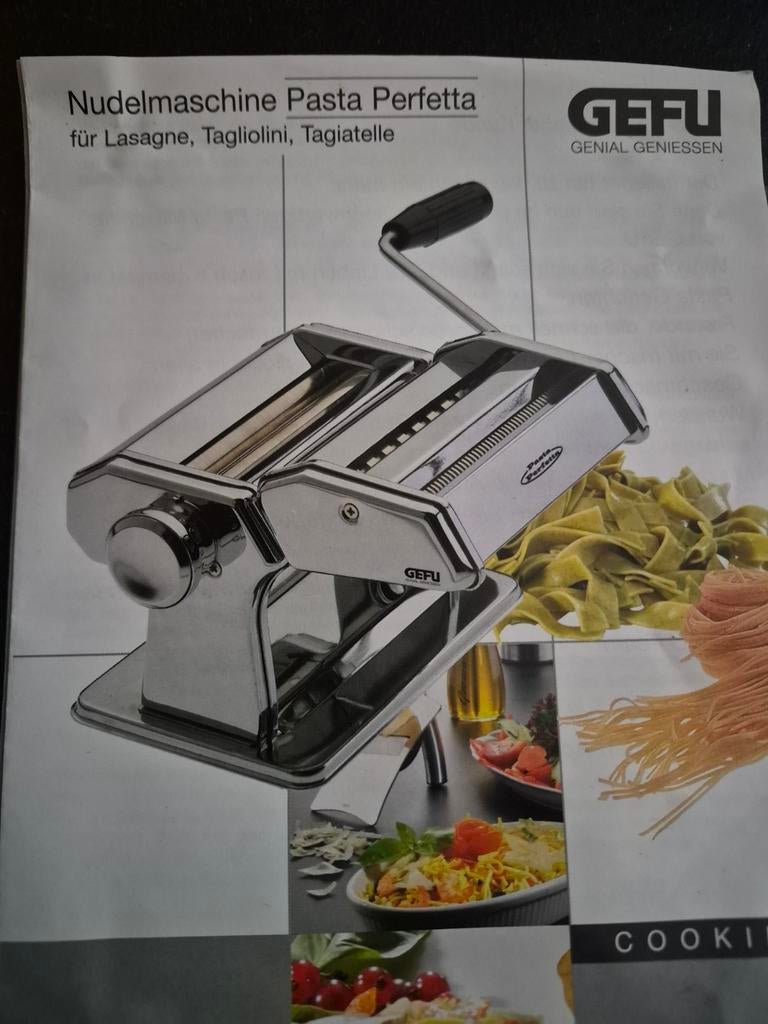 Gefu Nudelmaschine Pasta Perfetta - Nieuw in doos, Huis en Inrichting, Keuken | Keukenbenodigdheden, Nieuw, Pastamachine, Overige merken