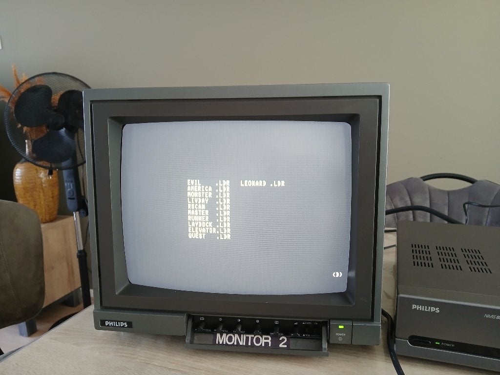 msx monitor in heel goed staat  bijna nieuw VS 0080, Computers en Software, Monitoren, 14 inch, 101 t/m 150 Hz, Phillips., Minder dan 1 ms
