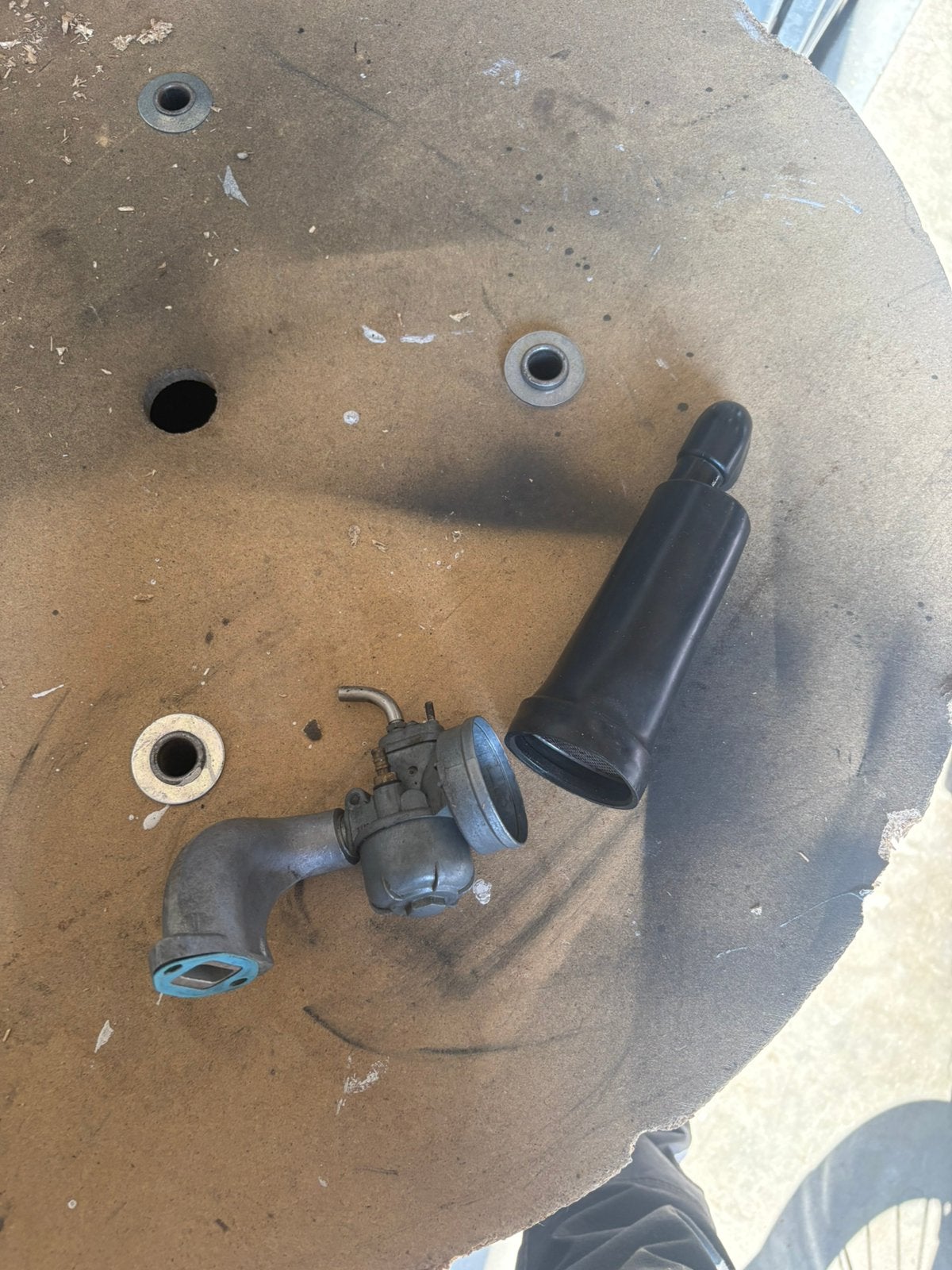 Kreidler 10mm carburateur origineel bing, Fietsen en Brommers, Brommeronderdelen | Kreidler, Ophalen of Verzenden, Carburateur