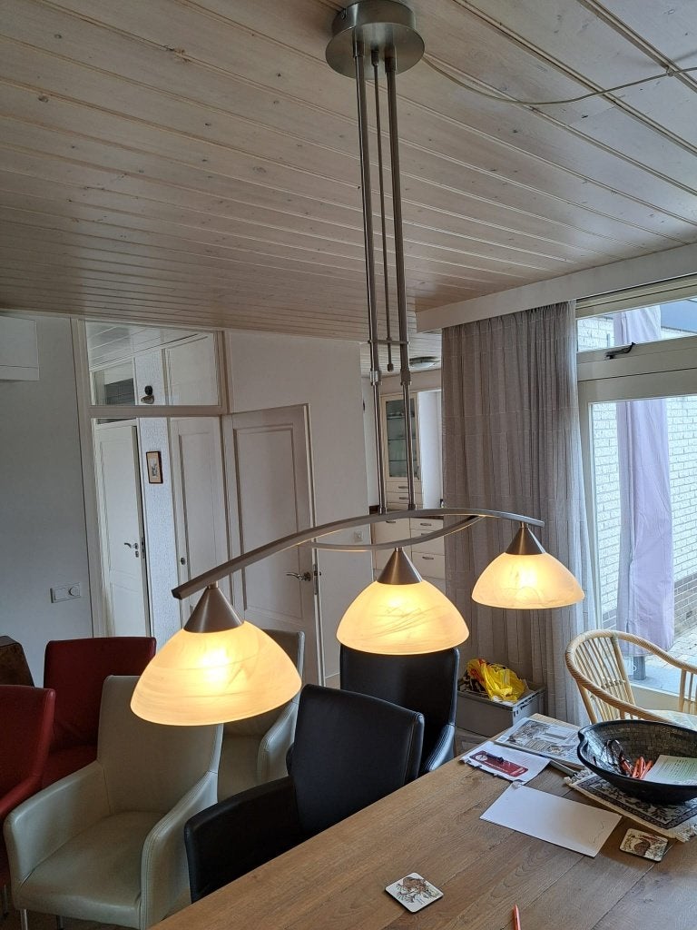 Tafellamp, Ophalen, Zo goed als nieuw, Glas, Modern