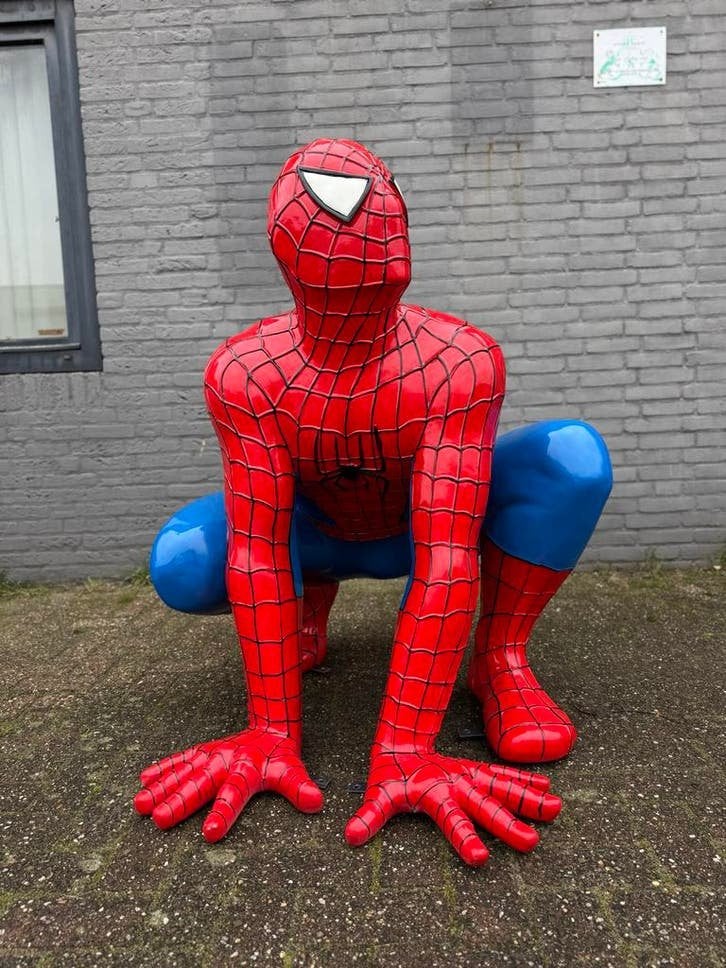 Mega Spiderman Beeld - Levensgroot XXL, Ophalen, Gebruikt, Fantasy