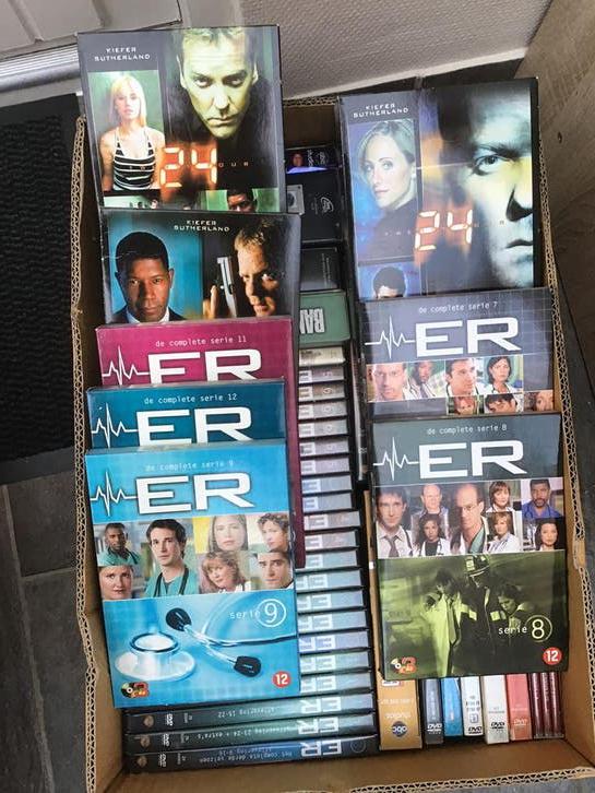 DVD’s volle bananen doos, Alle leeftijden, Ophalen, Zo goed als nieuw