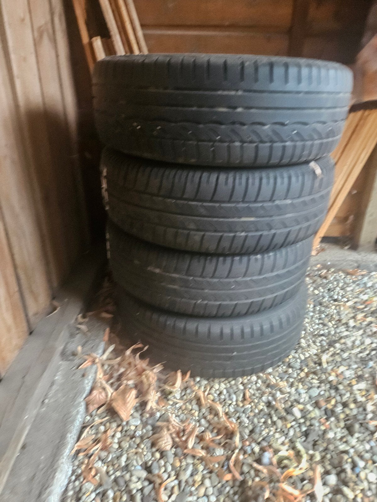4 banden op velg 15", Auto-onderdelen, Banden en Velgen, Gebruikt, 15 inch, Band(en), Personenwagen