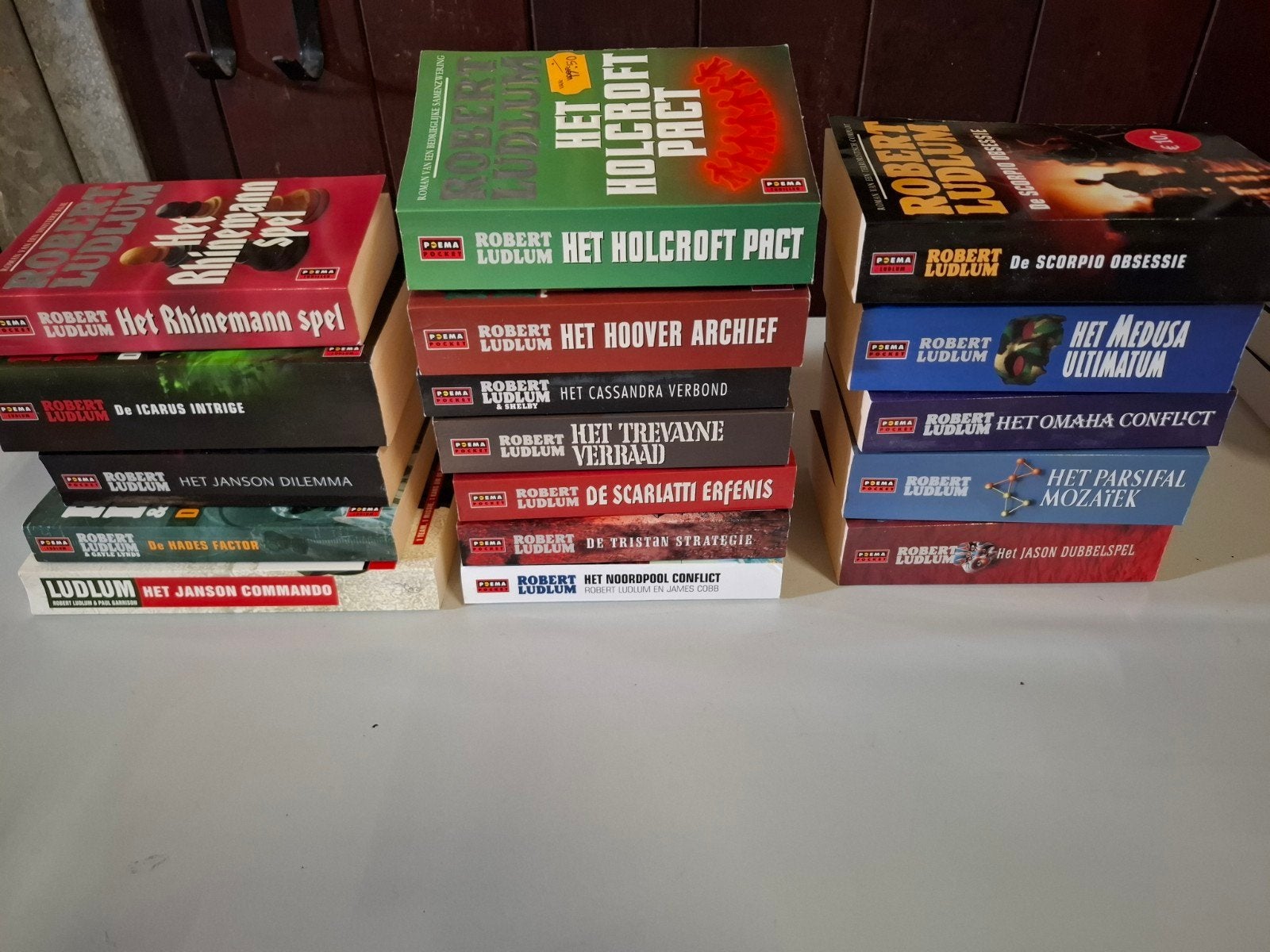 Robert Ludlum Boeken Collectie - Thrillers, Ophalen, Gelezen, Robert Ludlum, Nederland