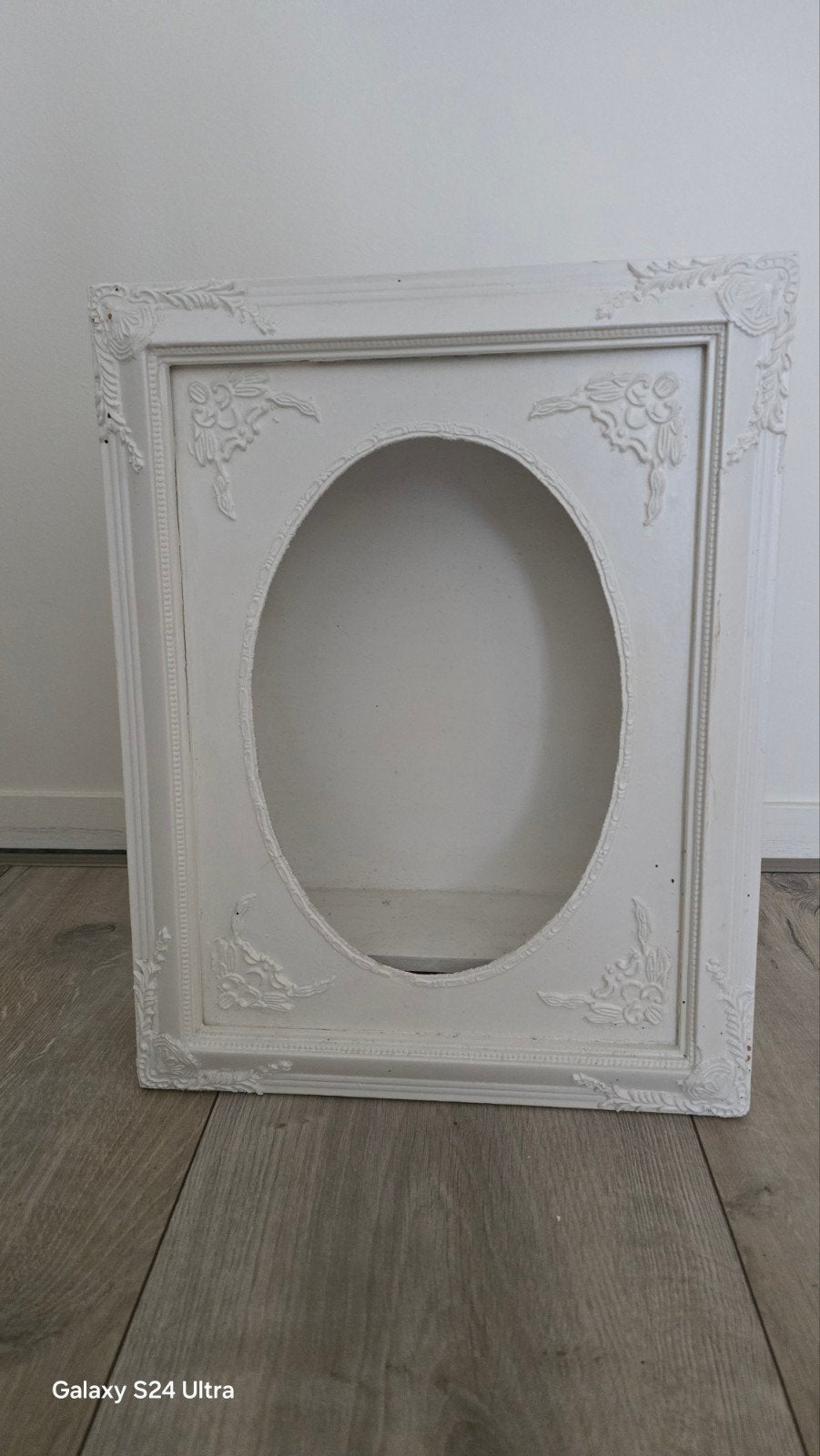 Mooie brocante wandkastje 

afmeting, Ophalen, Gebruikt, Hout