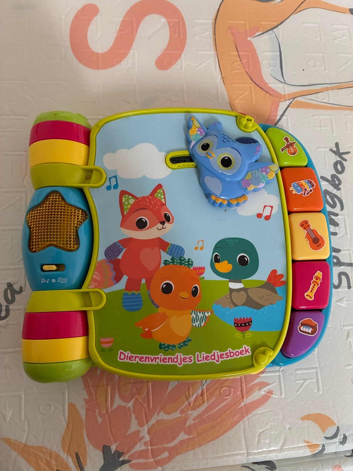 VTech Dierenliedjesboek met licht en geluid, Ophalen of Verzenden, Zo goed als nieuw, Overige typen, Met licht