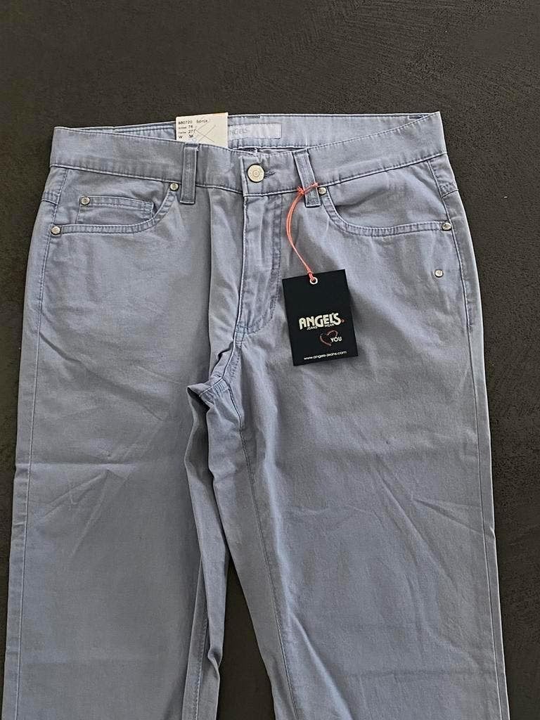 J222 Nieuw: 7/8e broek Angels maat 38=M jeans spijkerbroek, Blauw, Nieuw, Ophalen of Verzenden, Angels