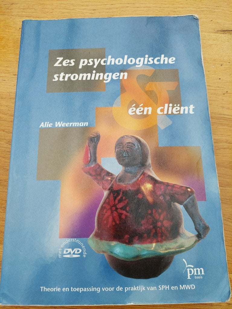 Zes psychologische stromingen & één cliënt - Alie Weerman, Boeken, Gelezen, Alie Weerman, Ophalen of Verzenden, Overige onderwerpen