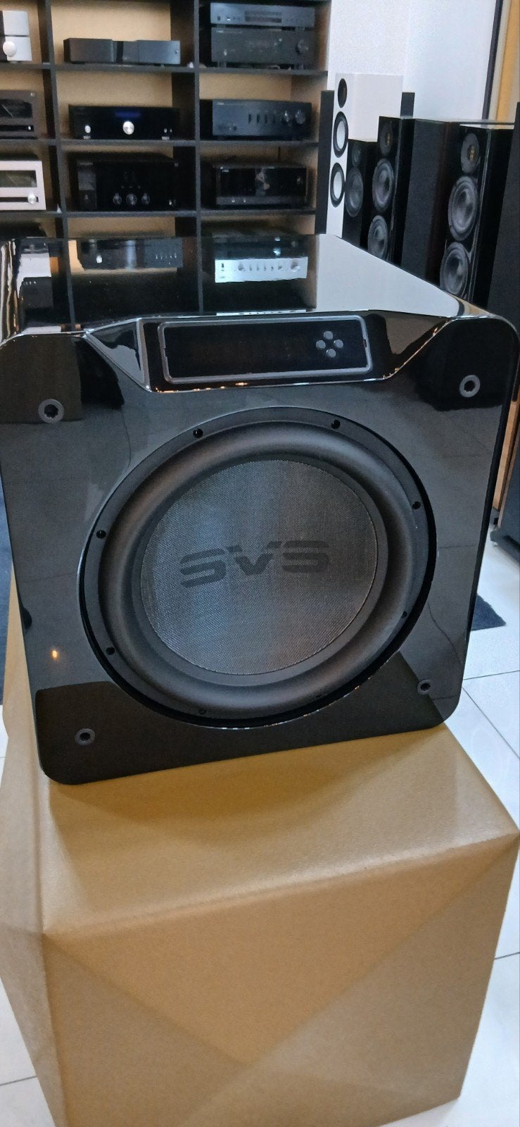 SVS SB4000 subwoofer, Ophalen, Zo goed als nieuw, Subwoofer, Overige merken