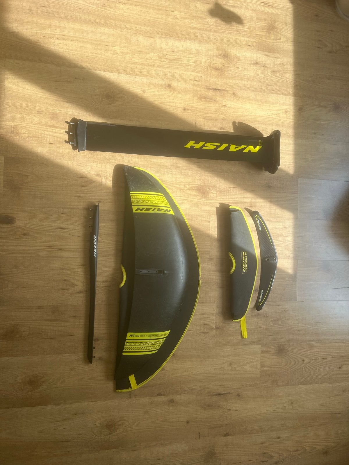 Naish Jet 1650 foil, gebruikt/zo goed als nieuw., Watersport en Boten, Ophalen, Gebruikt, Wingsurf-hydrofoil