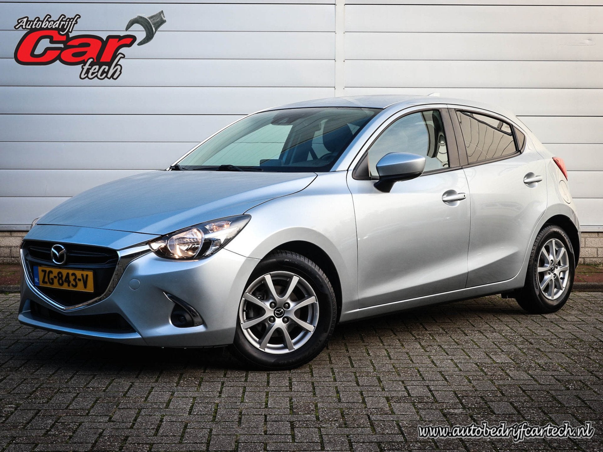 Mazda 2 1.5 Skyactiv-G Sport Selected | Clima | Cruise | Nav, Auto's, Voorwielaandrijving, Stof, Origineel Nederlands, Bedrijf