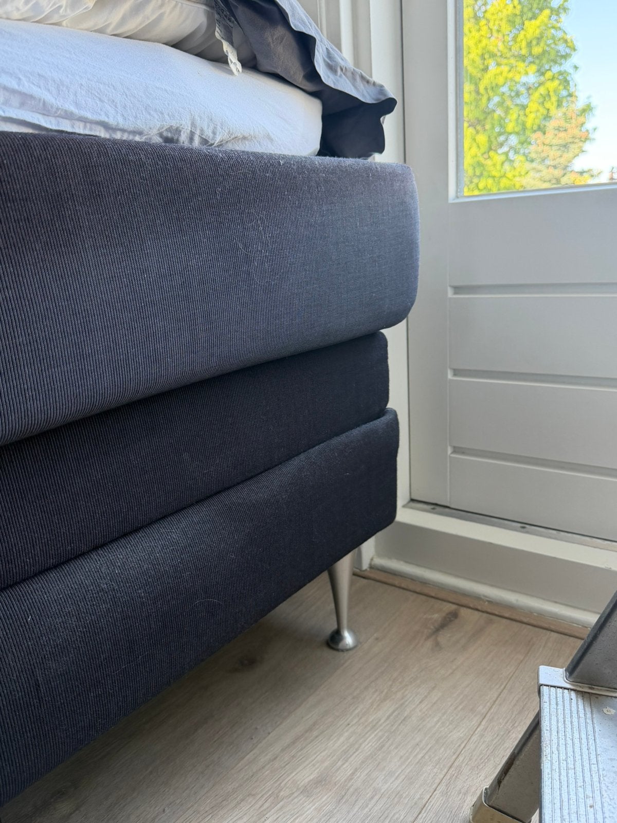 2 (!) grote bedden, met electrische bodem !!, Ophalen, Gebruikt, Bruin, Twijfelaar
