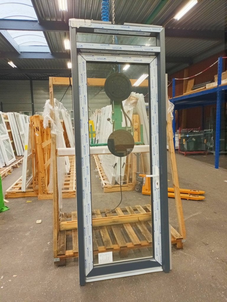 Kunststof Buitendeur b98 x h262,5 cm  -2097-, Niet ingevuld, Kunststof, 80 tot 100 cm, 215 cm of meer