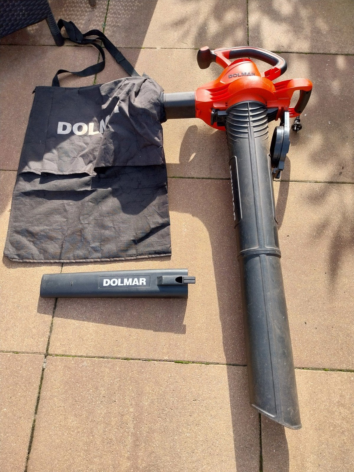 Dolmar EB-165 Bladblazer/Bladzuiger met Opvangzak, Tuin en Terras, Ophalen, Gebruikt, Met opvangzak, Handgedragen