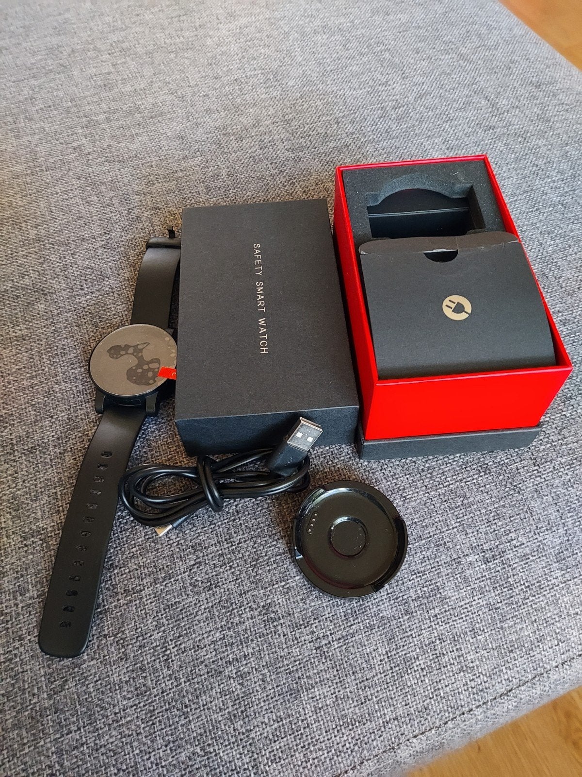ev-10 smartwatch, Ophalen, Zo goed als nieuw, Zwart, Android