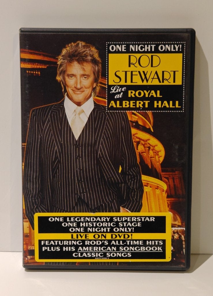 Rod Stewart One Night Only Live at Royal Albert Hall (2004), Alle leeftijden, Ophalen of Verzenden, Zo goed als nieuw, Concert