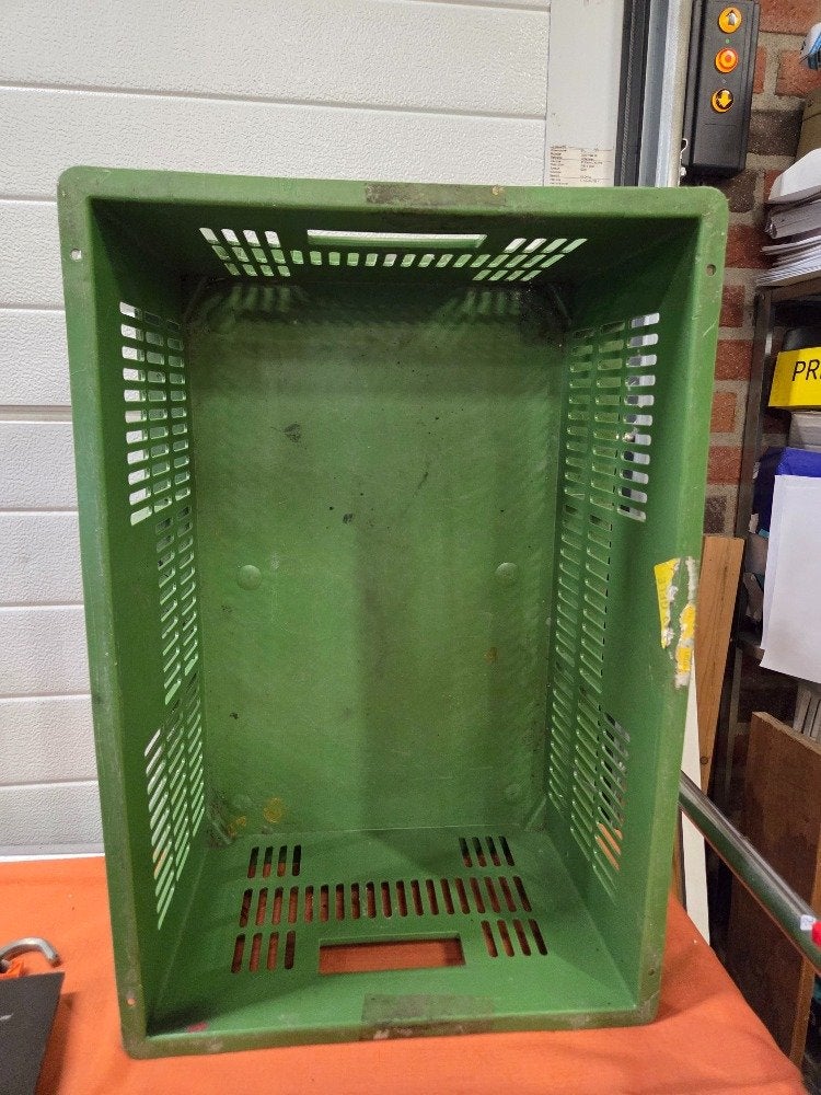 stapelkrat groen, Ophalen of Verzenden, 'T Olde Gre-j, Info@toldegrej.nl, Endepoelstraat 20f Didam