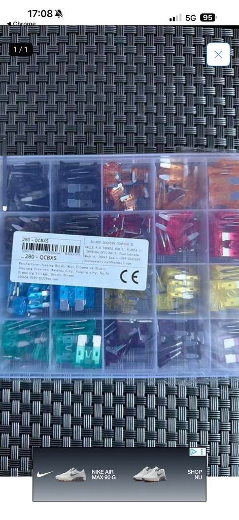 Assortiment zekeringen voor auto's en elektronica, Ophalen of Verzenden, Nieuw, Universele onderdelen