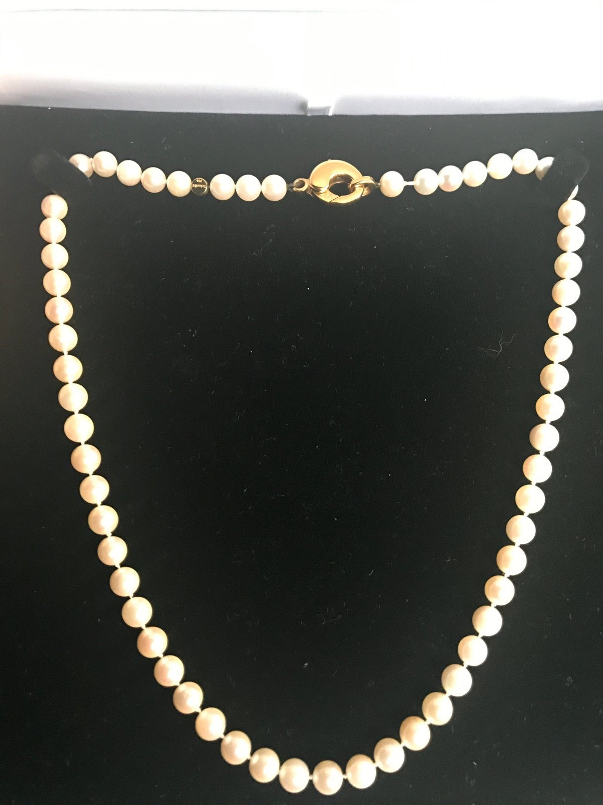 SCHOEFFEL PAREL KETTING 18K, Ophalen of Verzenden, Zo goed als nieuw, Wit