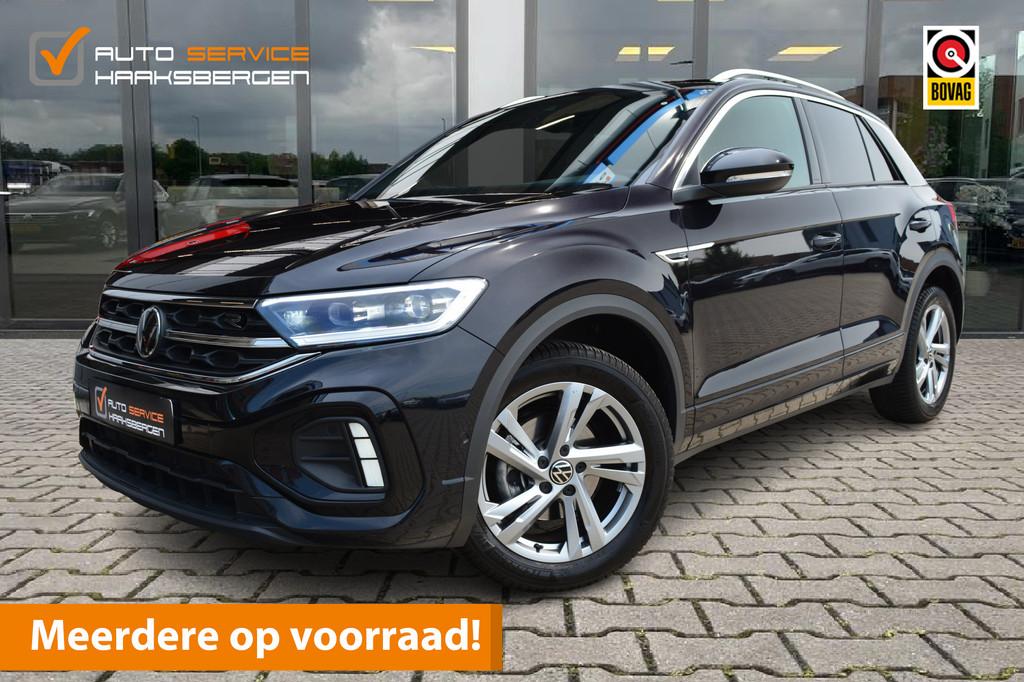 Volkswagen T-Roc 1.5 TSI R-Line | Trekhaak | Camera | ACC |, Auto's, Volkswagen, 4 cilinders, 150 pk, Zwart, Bedrijf
