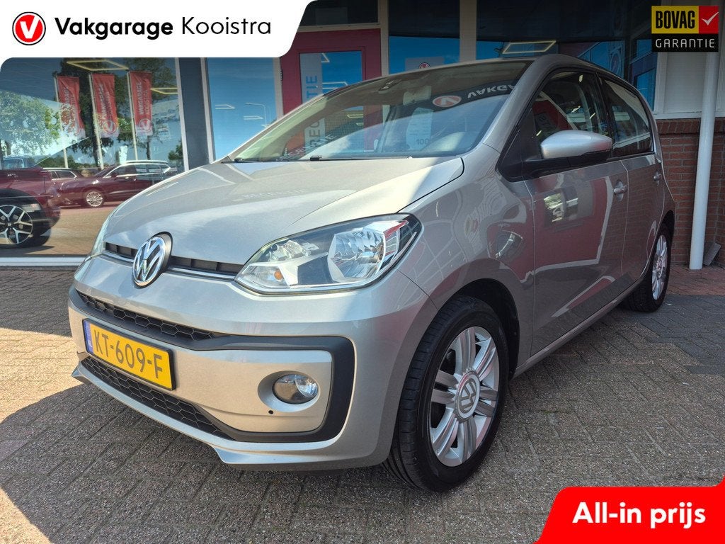 Volkswagen Up! 1.0 BMT high up!|Cruise|Camera|PDC, 12 maanden, Stof, Gebruikt, Origineel Nederlands