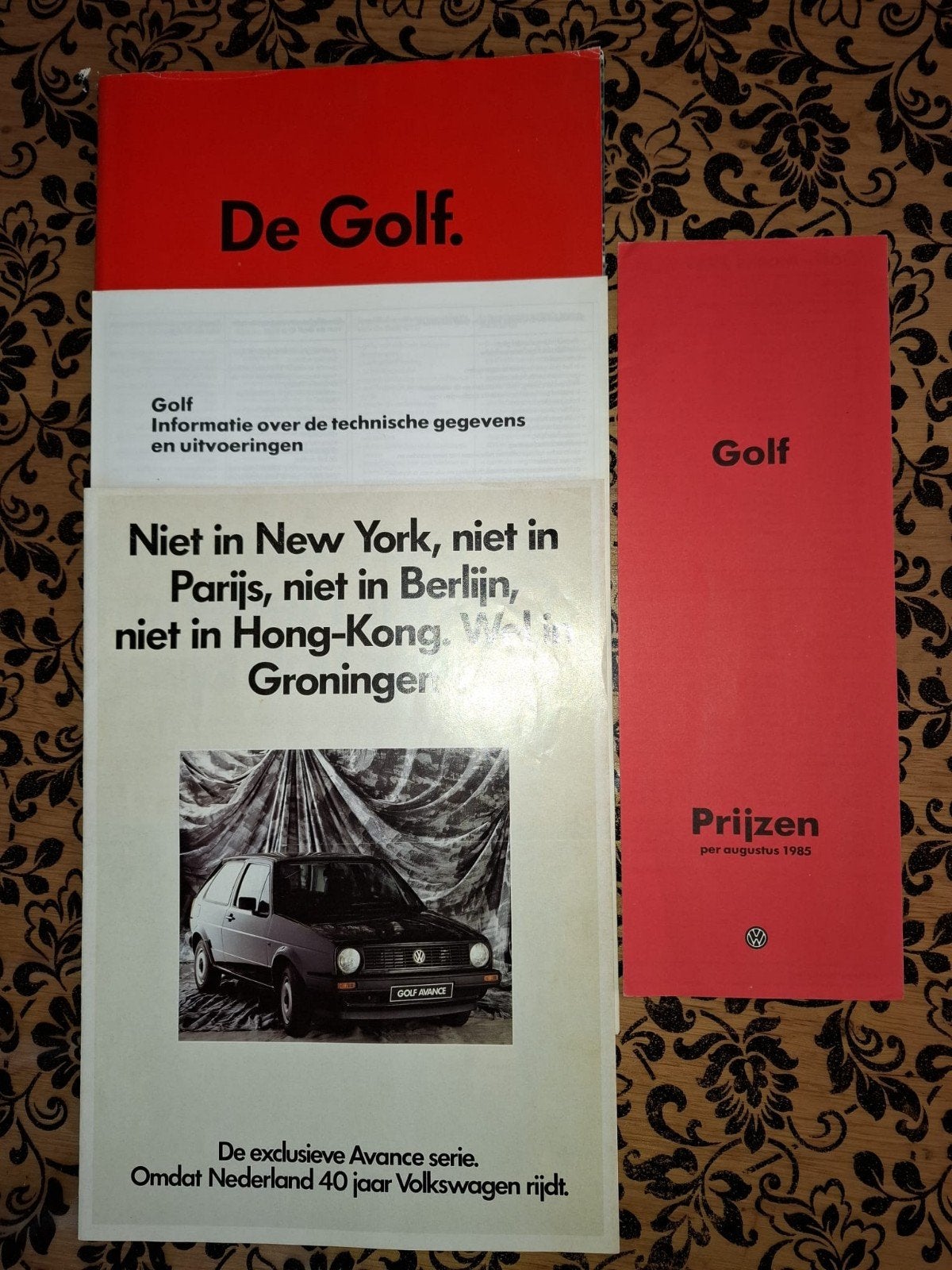 vw golf 1 boeken, Ophalen of Verzenden, Zo goed als nieuw, Overige onderwerpen
