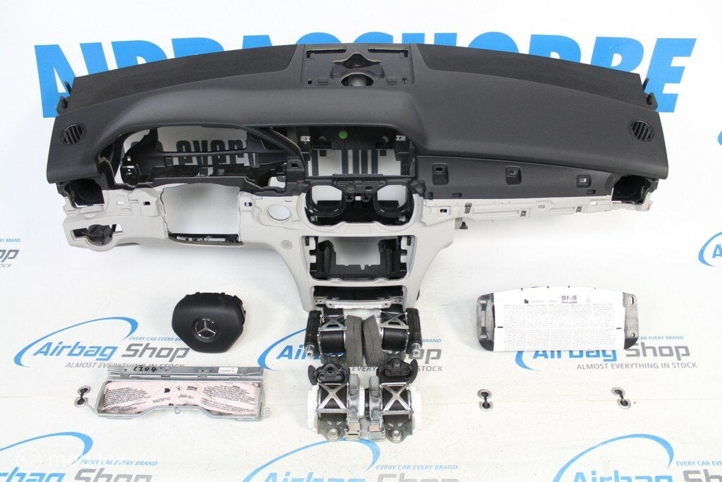 Airbag set - Dashboard grijs MB GLK facelift (2013-heden), Gebruikt, Ophalen of Verzenden