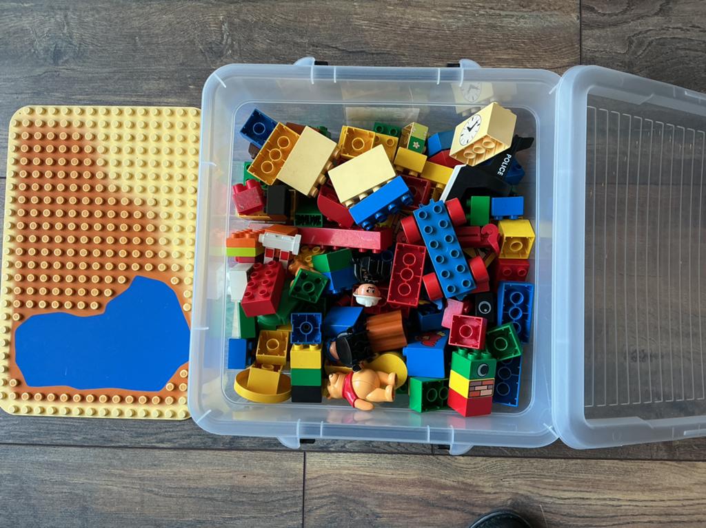 DUPLO Lego, Ophalen, Gebruikt