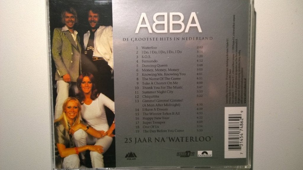 ABBA - 25 Jaar Na 'Waterloo' (De Grootste Hits In Nederland), Ophalen of Verzenden, Zo goed als nieuw