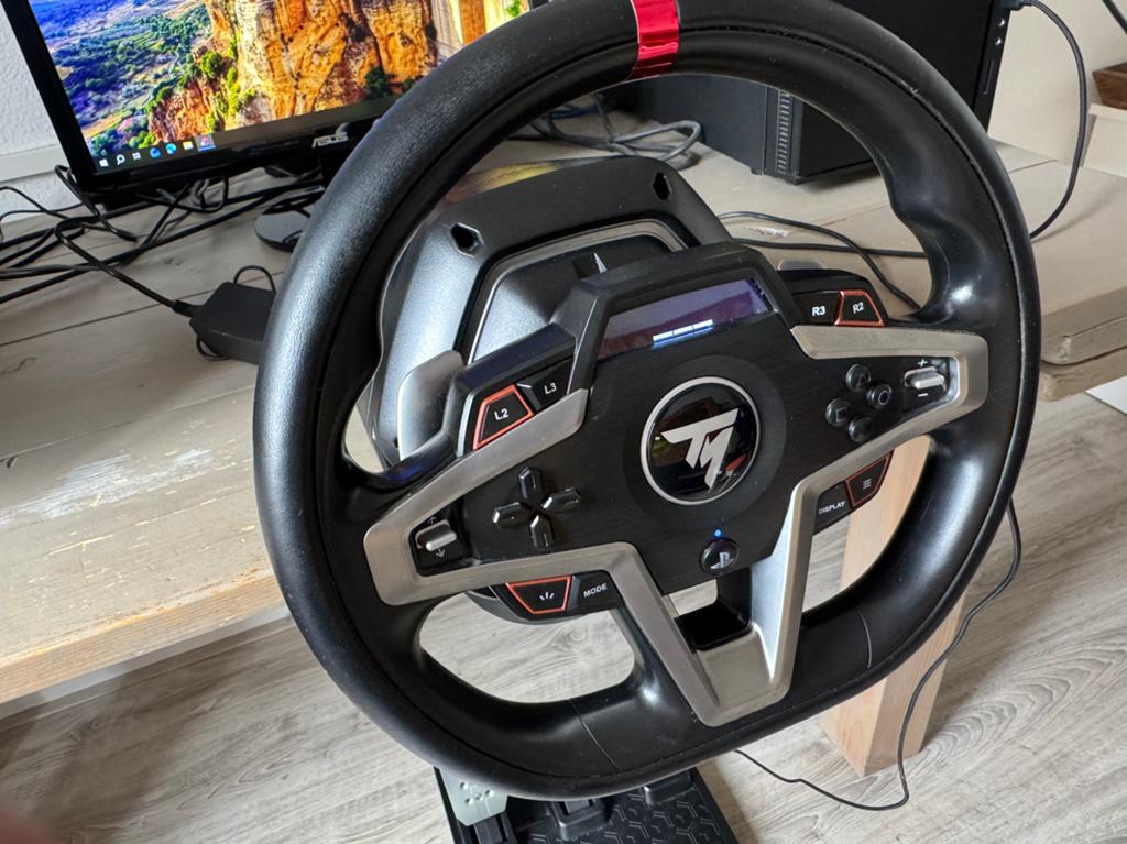 Thrustmaster T248 pc/playstation, Ophalen, Racestuur, Gebruikt, Force feedback