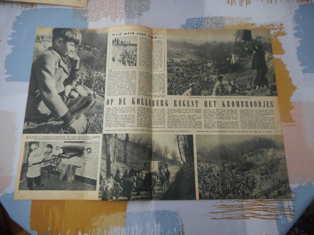 Sittard. Kolleberg. Krombroodjes. 1952., Ophalen of Verzenden, 1940 tot 1960, Nederland, Knipsel(s)