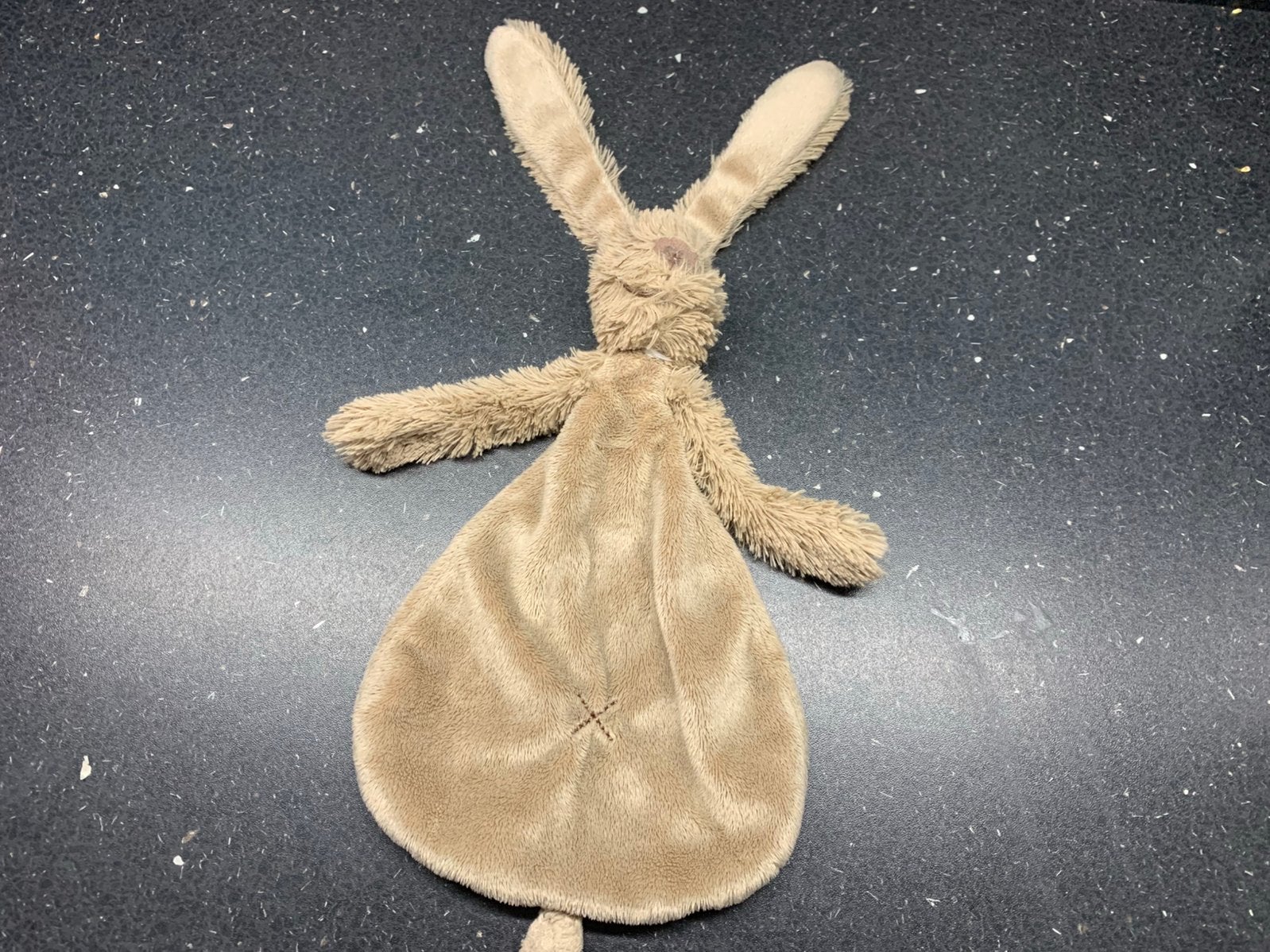 Knuffel konijntje, knuffeldoekje konijn, Ophalen of Verzenden, Zo goed als nieuw, Konijn
