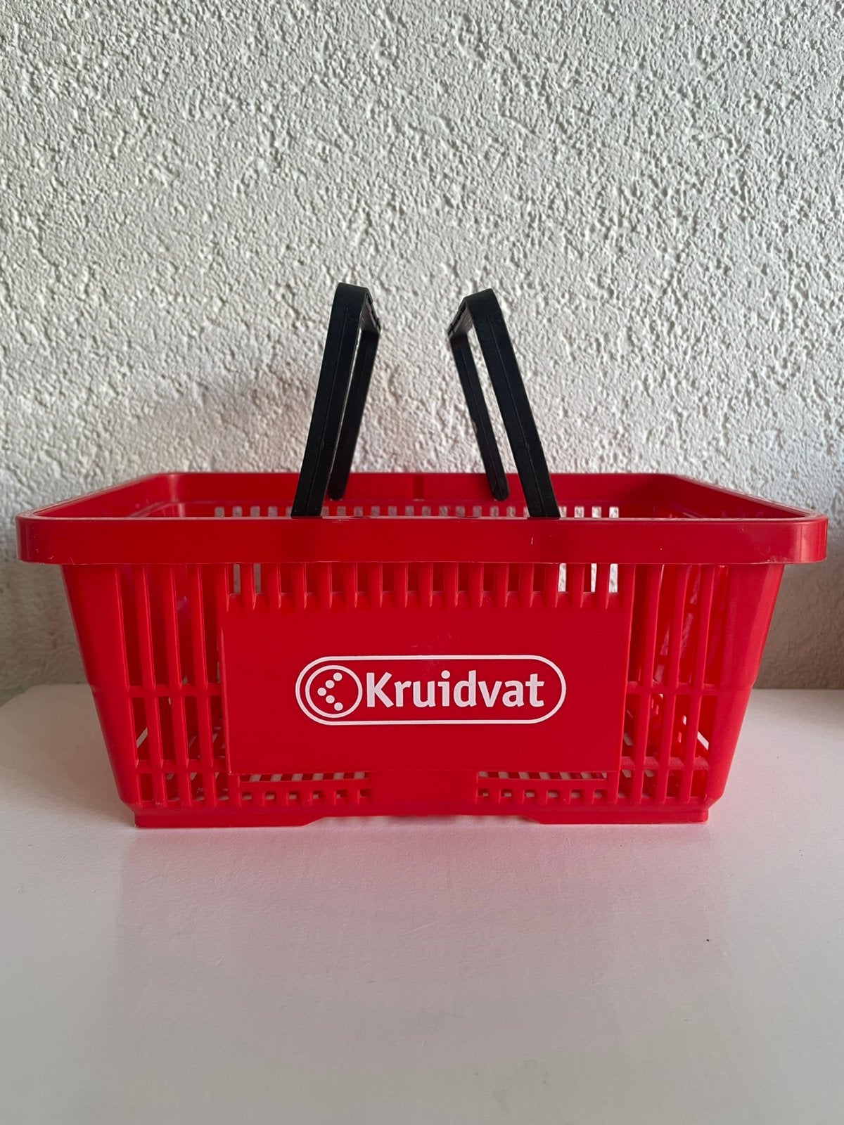 Speelgoedmandje Kruidvat – rood, Ophalen of Verzenden, Zo goed als nieuw, Jongen of Meisje