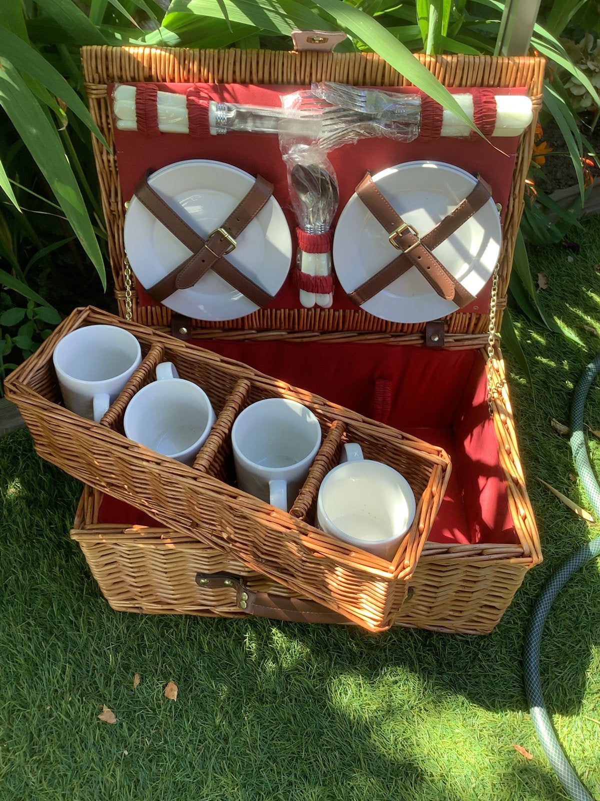 Picknickmand ( Nieuw voor 4 pers ), Ophalen of Verzenden, Nieuw