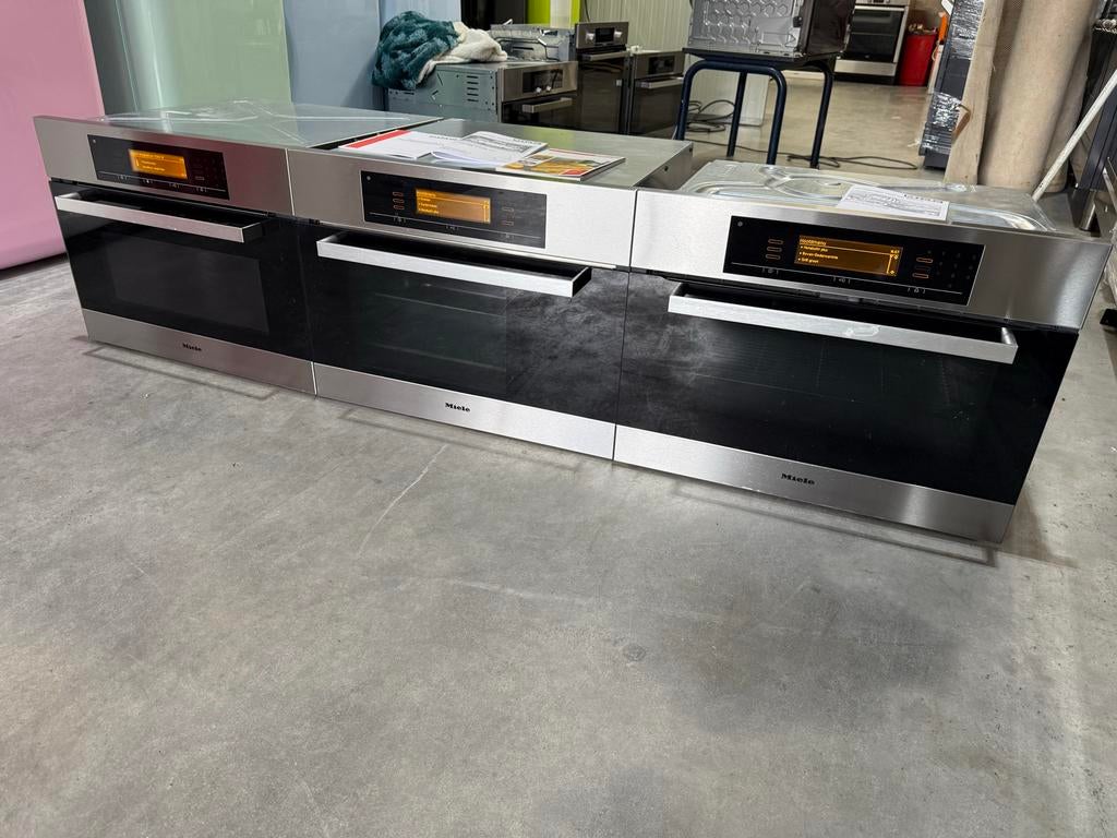 Miele Inbouw Ovenset - Zo goed als nieuw, Witgoed en Apparatuur, Ovens, Bella, Hete lucht, Ophalen of Verzenden, Zo goed als nieuw