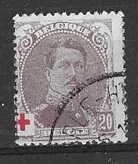 België Michel 109 gestempeld  RODE KRUIS, Ophalen of Verzenden, Gestempeld