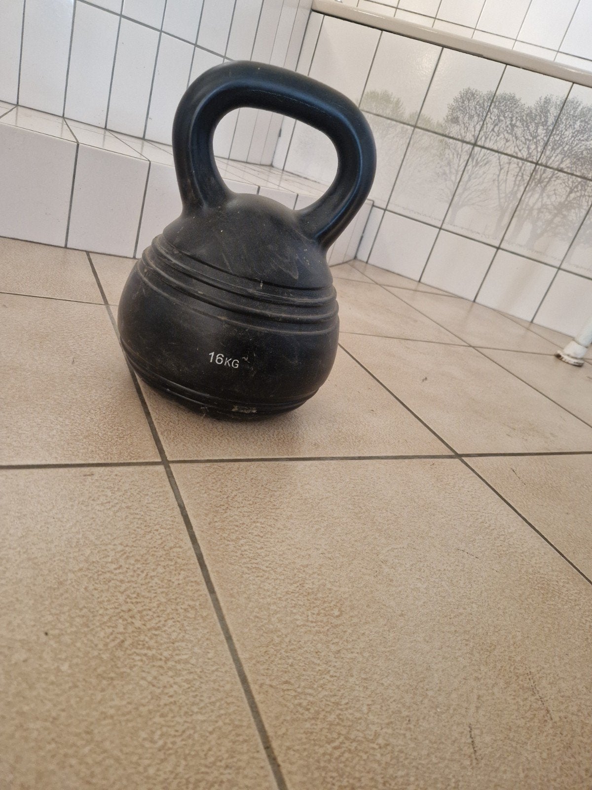 Body Sculpture Kettlebell - 16 KG, Ophalen, Gebruikt, Benen, Kettlebell