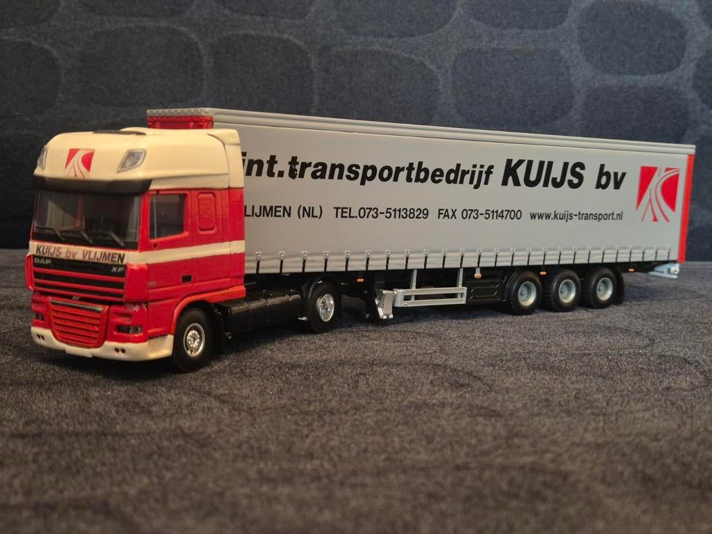 Lioncar | DAF XF | Kuijs transport, Ophalen of Verzenden, Zo goed als nieuw, Bus of Vrachtwagen, Lion Toys
