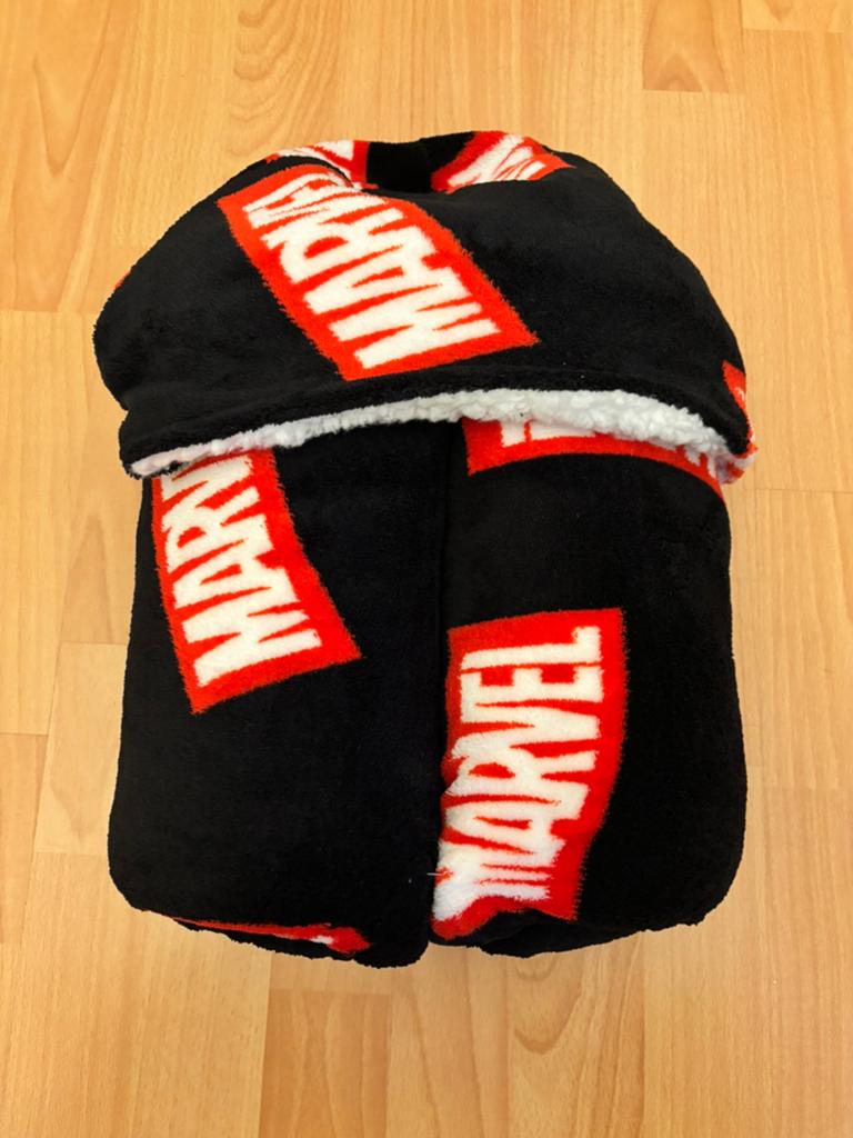 Fleece deken MARVEL met capuchon NIEUW, Ophalen of Verzenden, Nieuw