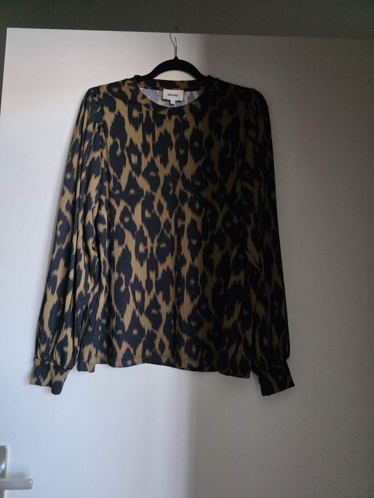 Shoeby Panterprint Longsleeve Maat XXL, Bruin, Maat 46/48 (XL) of groter, Ophalen of Verzenden, Zo goed als nieuw