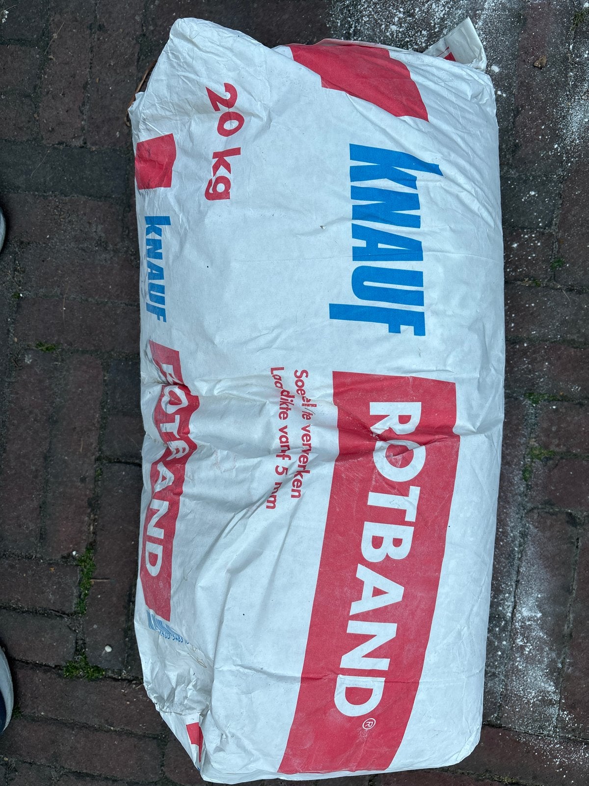 Knauf Rotband Stucgips 20 kg - Nieuw, Ophalen, Nieuw, Overige typen