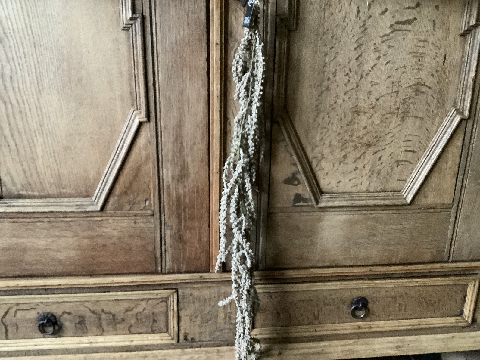 NIEUW grote champagne kleurige bessentak 110 cm kunstbloem, Ophalen of Verzenden, Nieuw