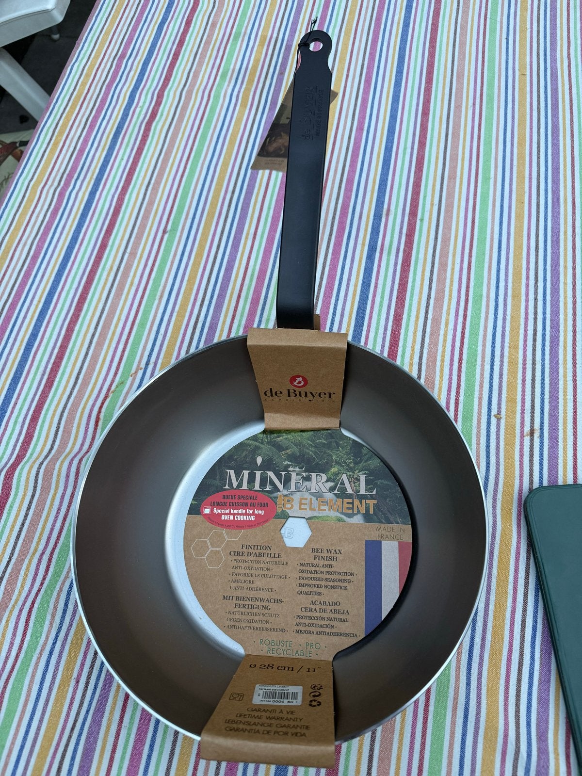 De Buyer Mineral B Element Koekenpan 28 cm, Huis en Inrichting, Keuken | Potten en Pannen, Nieuw, Koekenpan, Overige materialen