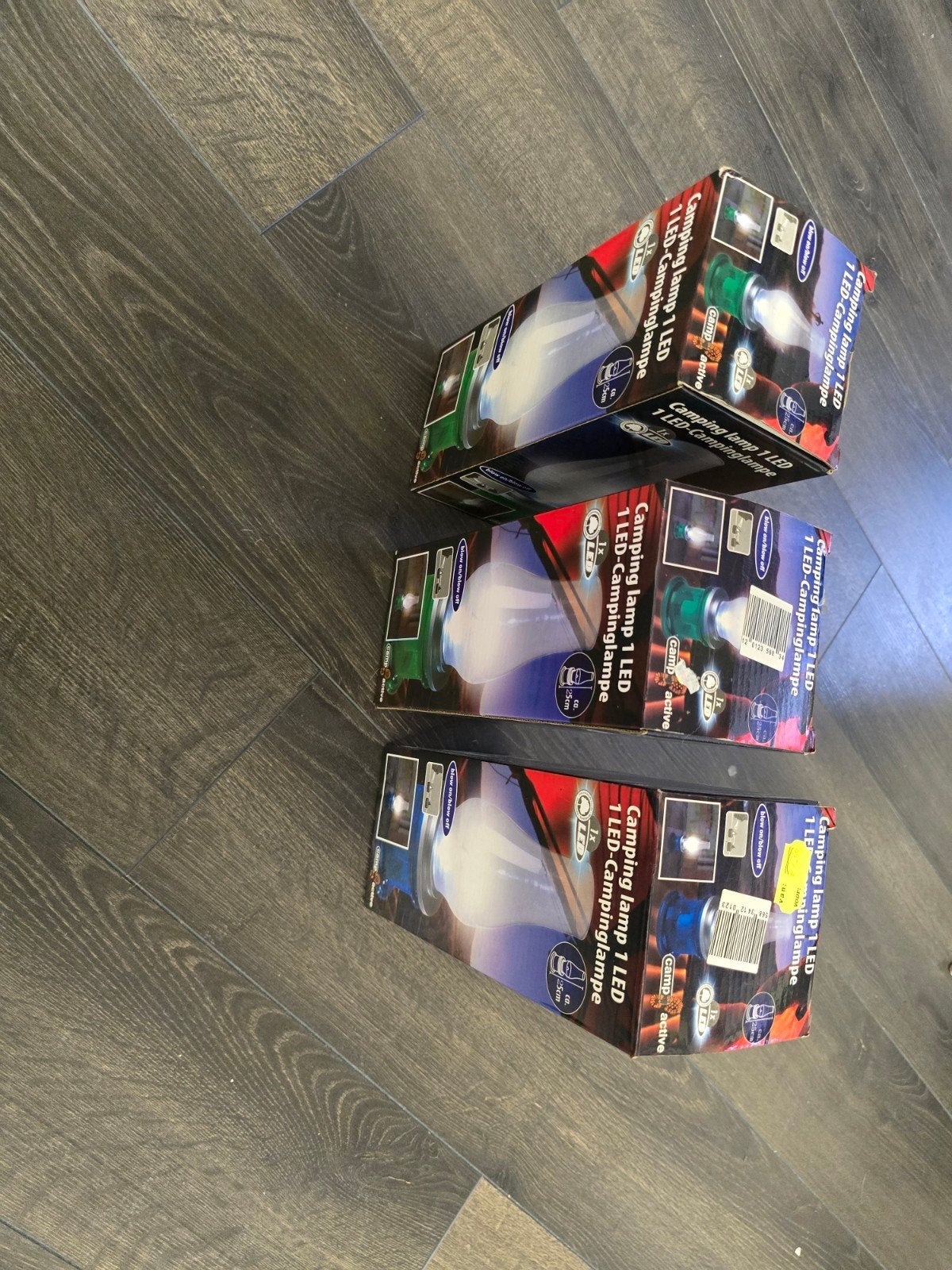 Nieuwe LED Campinglampen - Ideaal voor Outdoor Avonturen, Ophalen of Verzenden, Nieuw, Batterij