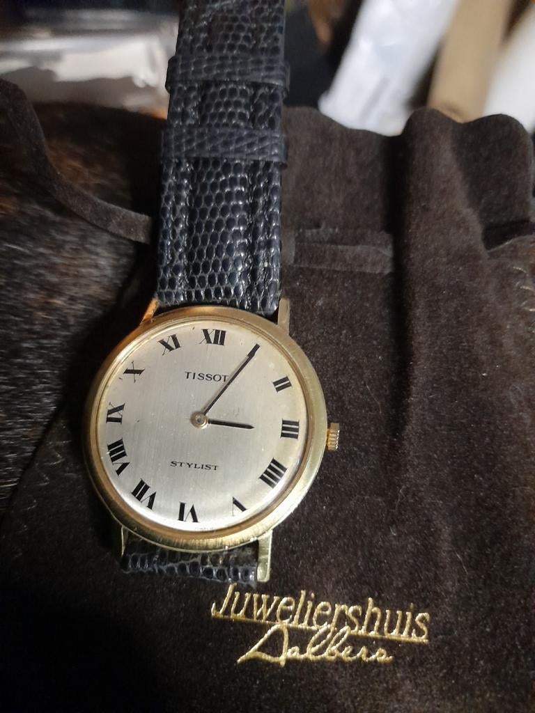 Mechanische horloges  TISSOT, Ophalen of Verzenden, Staal, Breitling