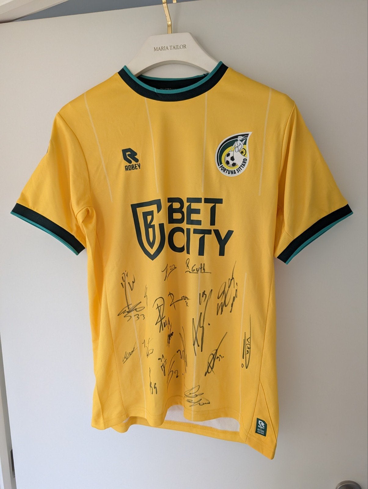 Gesigneerd Fortuna Sittard Thuisshirt Maat M Nieuw, Ophalen of Verzenden, Nieuw, Shirt
