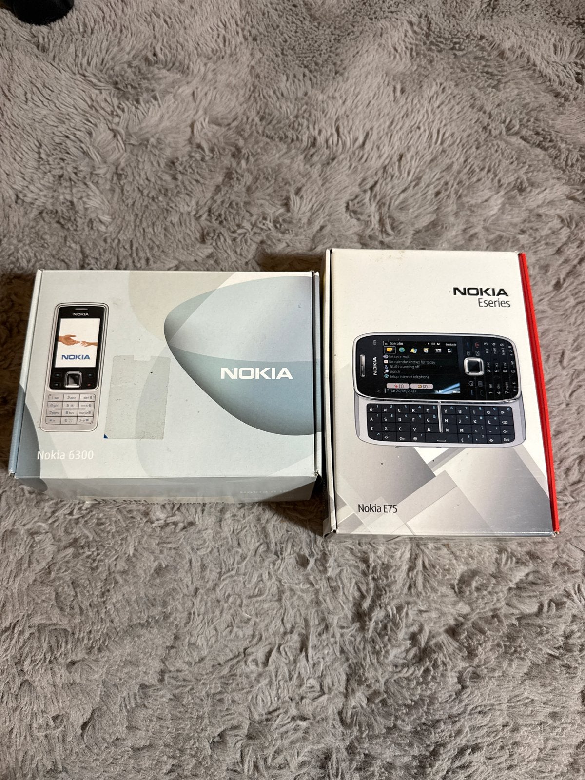 Lege dozen voor Nokia 6300 en E75, Telecommunicatie, Ophalen of Verzenden, Gebruikt