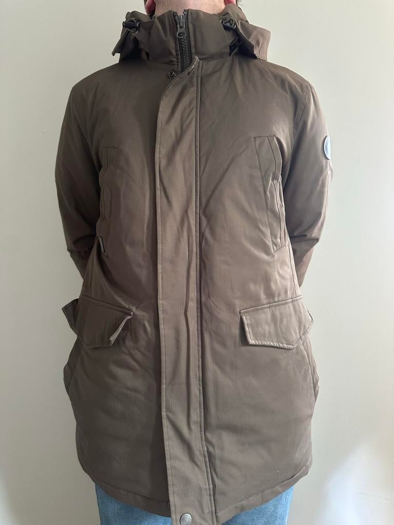 Airforce winterjas parka, Ophalen of Verzenden, Gedragen, Maat 52/54 (L), Groen