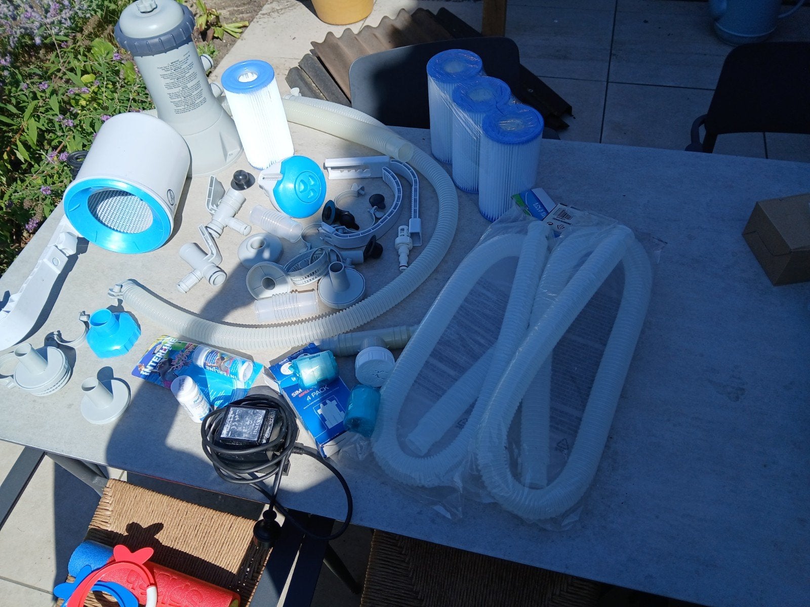 Zwembad accessoires en onderdelen - Intex, Ophalen, Gebruikt, Filter